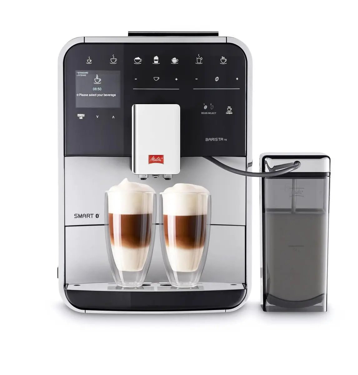 Melitta Coffee Maker Barista TS Smart F85/0-101 Silver 21 Varieties by Melitta