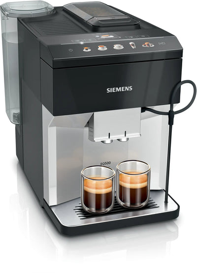 Siemens EQ.500 Classic TP515R01 Kaffeeautomat Silber-Schwarz