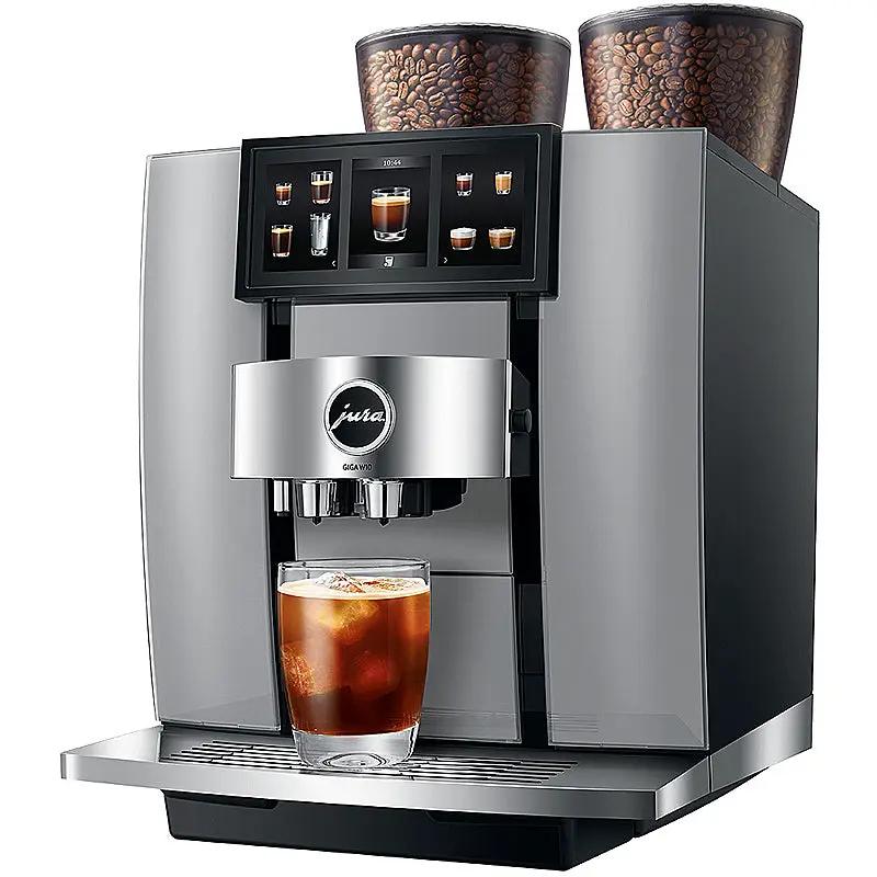 JURA GIGA W10 gewerblicher Kaffeevollautomat Diamond Silver by Jura