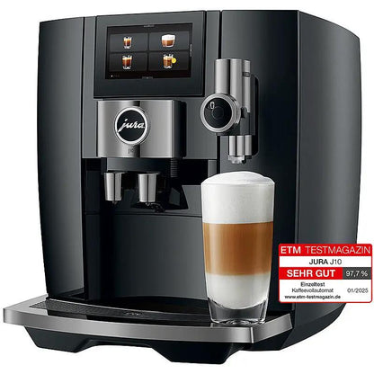 JURA J10 Kaffeevollautomat Piano Black (EA) by Jura