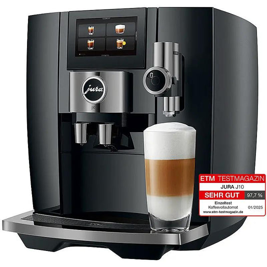JURA J10 Kaffeevollautomat Piano Black (EA) by Jura