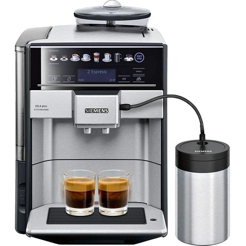 Siemens Coffee Machine TE657F03DE EQ.6 Plus ExtraKlasse Stainless Steel by Siemens