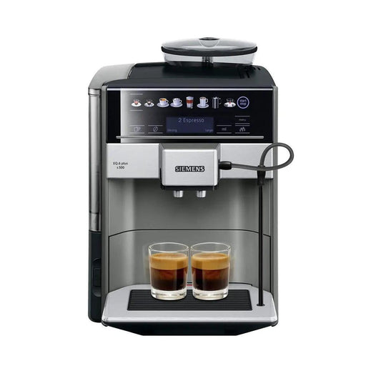 Siemens Coffee Machine EQ6 Plus S500 TE655203RW Bean to Cup Anthracite by Siemens
