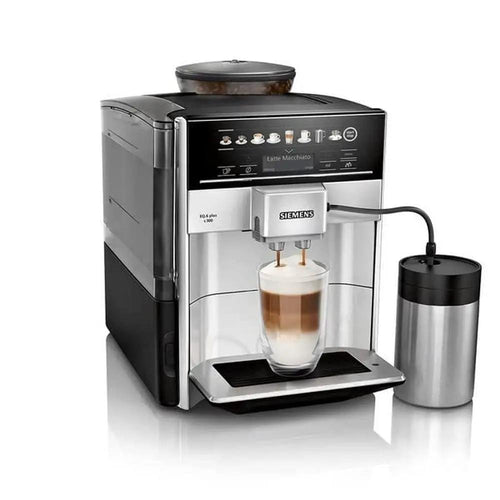 Siemens Coffee Maker EQ.6 Plus TE653M11RW Silver Automatic Bean To Cup by Siemens