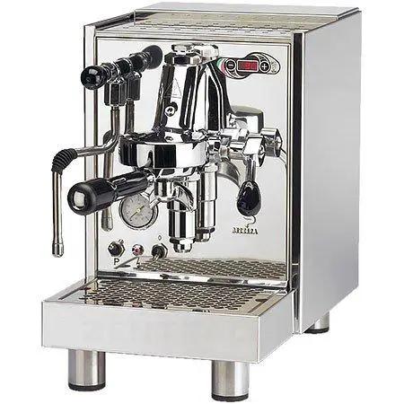 Bezzera Unica PID Semiautomatische Siebträgermaschine Silberfinish Für Heimgebrauch Mit Präziser PID Regelung