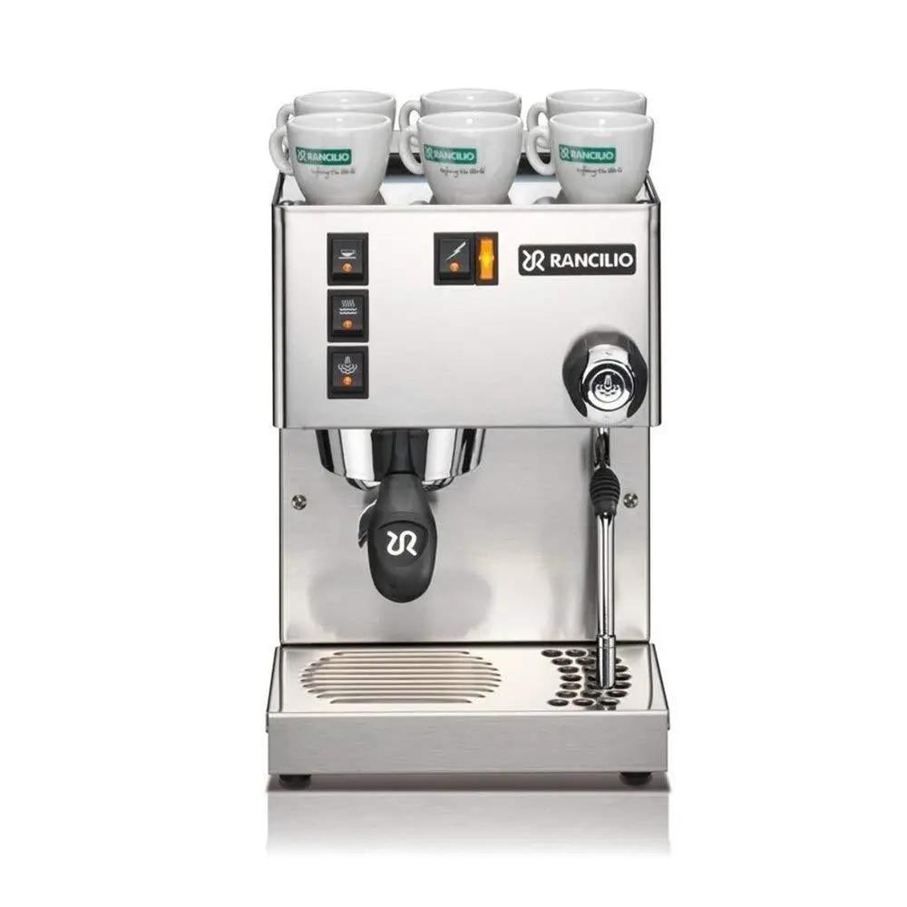 Rancilio Espresso Coffee Machine Silvia E V6 Semi-Automatic Silver by Rancilio