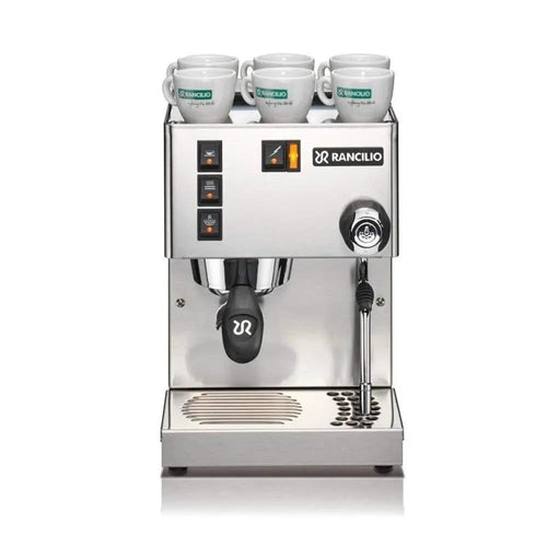 Rancilio Espresso Coffee Machine Silvia E V6 Semi-Automatic Silver by Rancilio