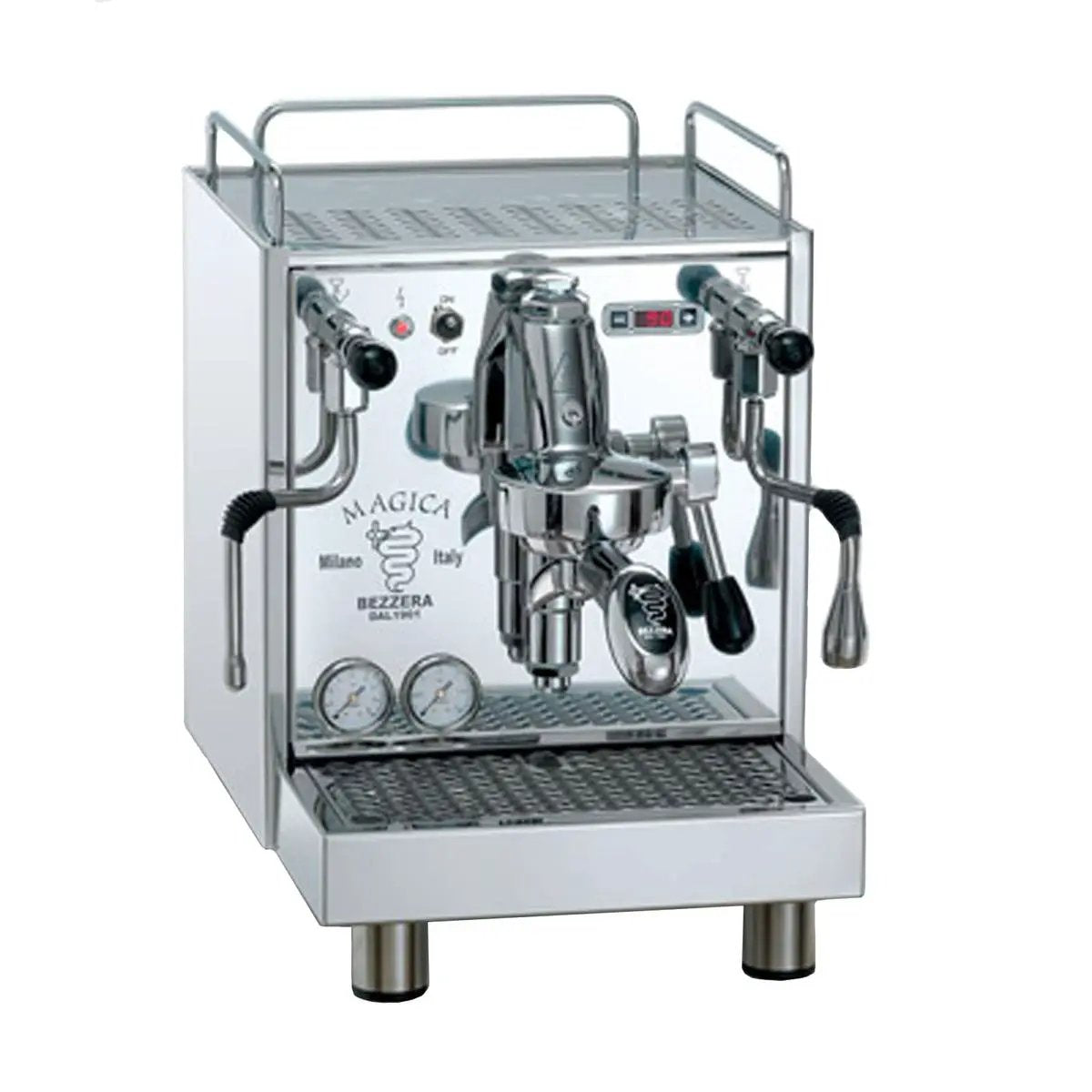 Bezzera Espresso Coffee Machine Magica S PID Silver by Bezzera
