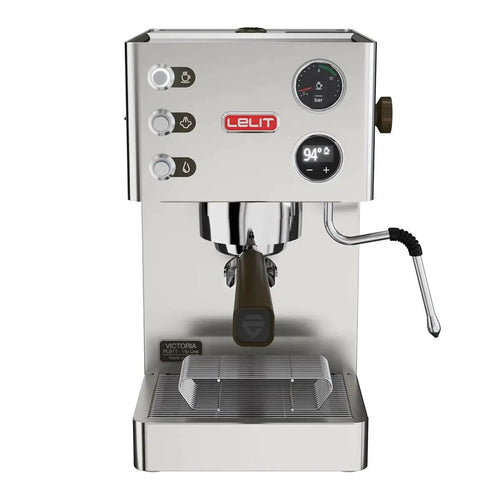 Lelit Espresso Coffee Machine PL91T Brushed Stainless Steel 58 mm Filter Holder by Lelit