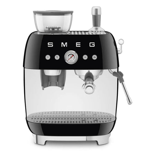 Smeg Coffee Maker EGF03BLEU 50's Style 1650 W Black by Smeg
