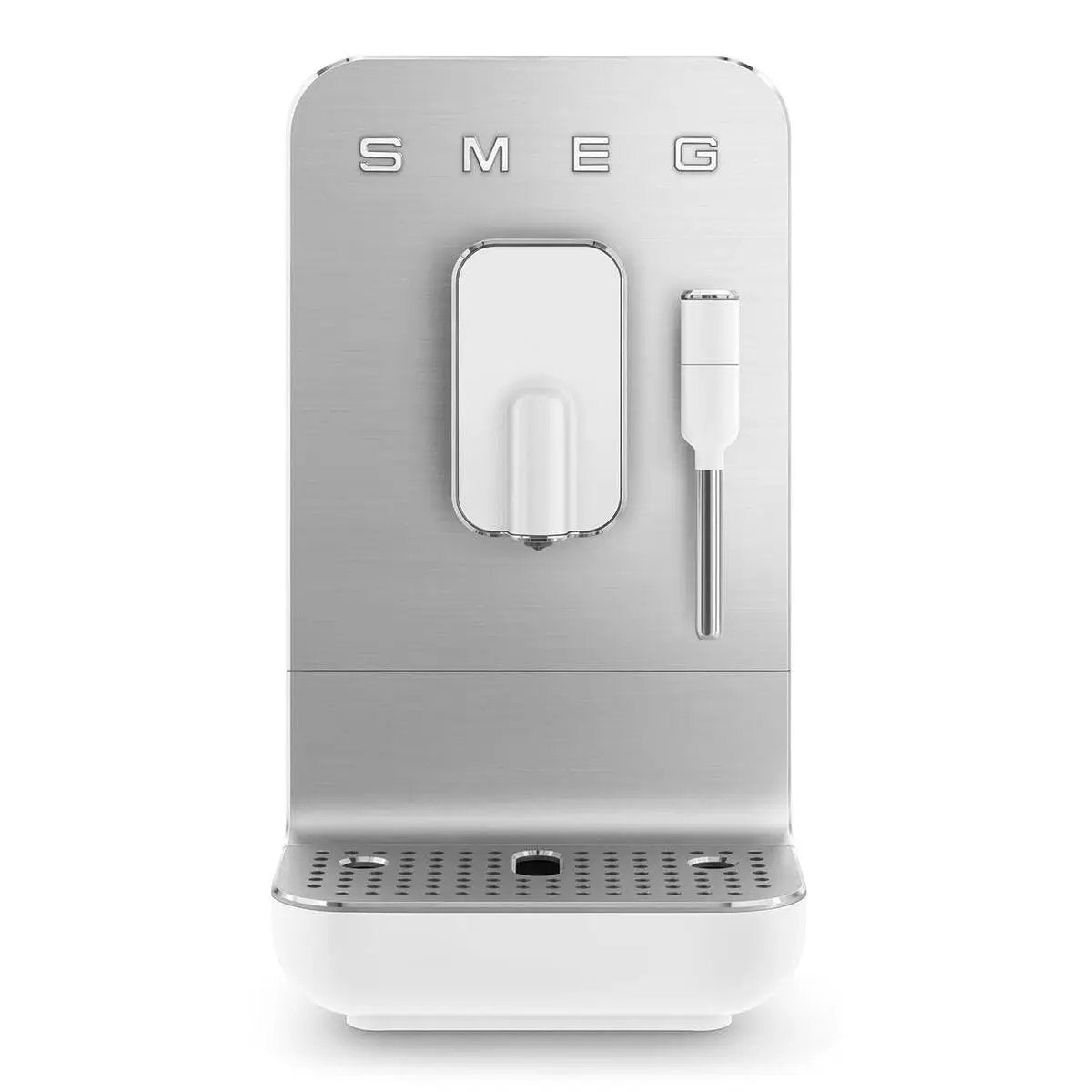 Smeg Espresso Coffee Machine BCC12WHMEU White Automatic with Milk Frother by Smeg