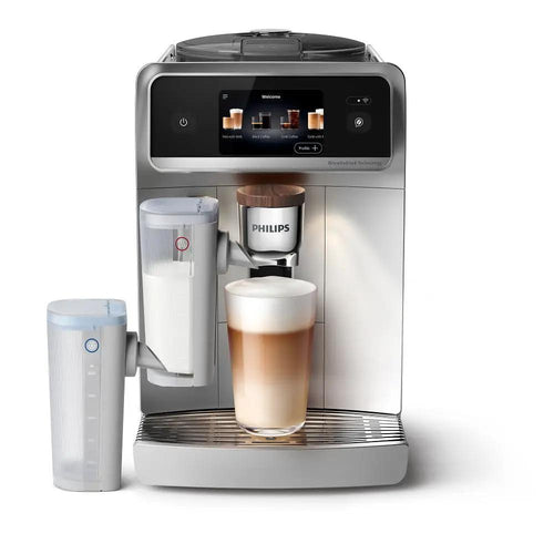 Philips Espresso Machine Caf Aromis 8000 Series Silver Chrome 50+ Drink Options by Philips
