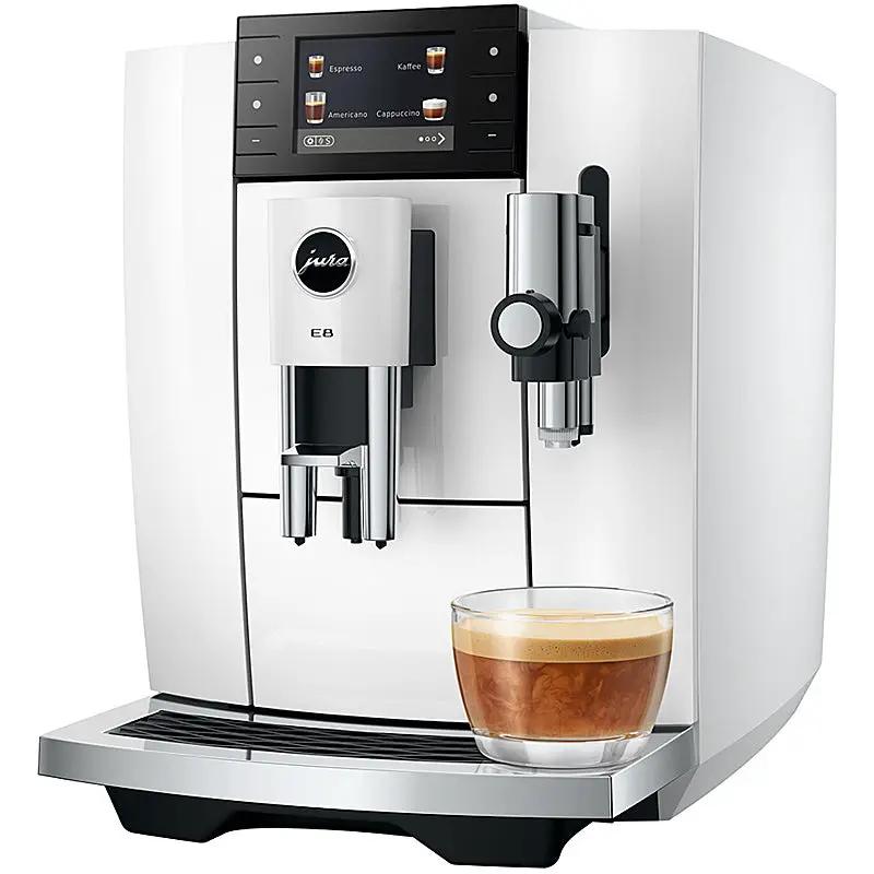 JURA E8 Piano White (ED) by Jura