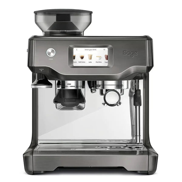 Breville Barista Touch Espressomaschine SES880BST4EEU1 Edelstahl Dunkel Silber Mit Touchscreen Display