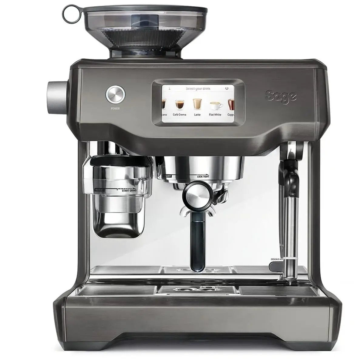 Sage Coffee Machine SES990 Black Stainless Steel 2.5L Water Tank by Sage