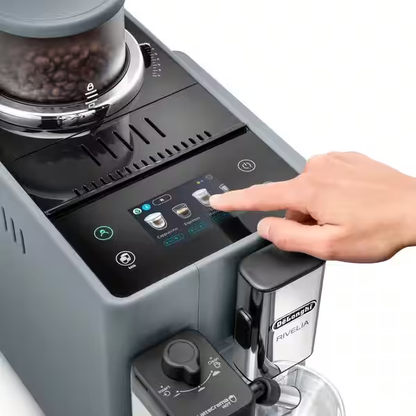 De'Longhi Rivelia Pebble Grey Kaffeeautomat