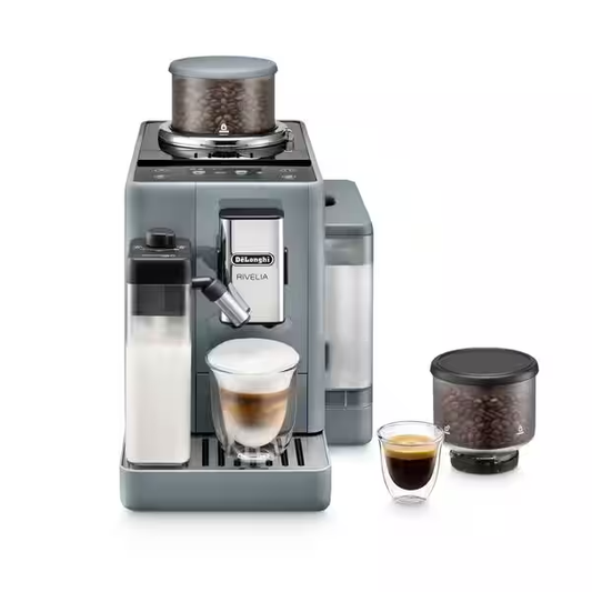 De'Longhi Rivelia Pebble Grey Kaffeeautomat