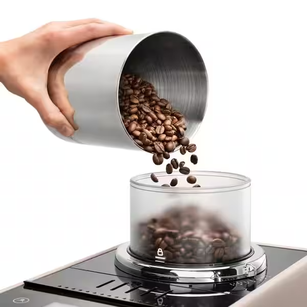 De'Longhi Rivelia Sand Beige Vollautomatische Espressomaschine Mit Bean Switch System