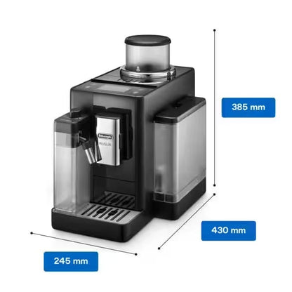 De'Longhi Rivelia LatteCrema Onyx Black Vollautomatische Espressomaschine EXAM440.55.B