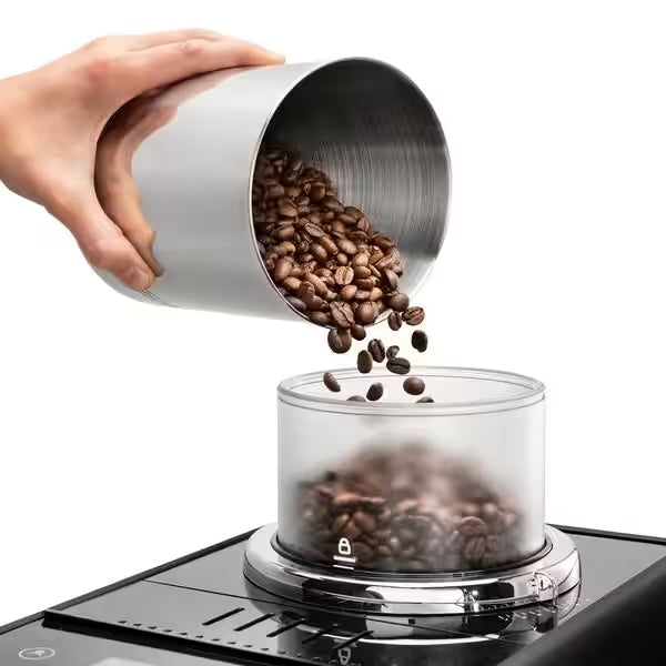 De'Longhi Rivelia LatteCrema Onyx Black Vollautomatische Espressomaschine EXAM440.55.B
