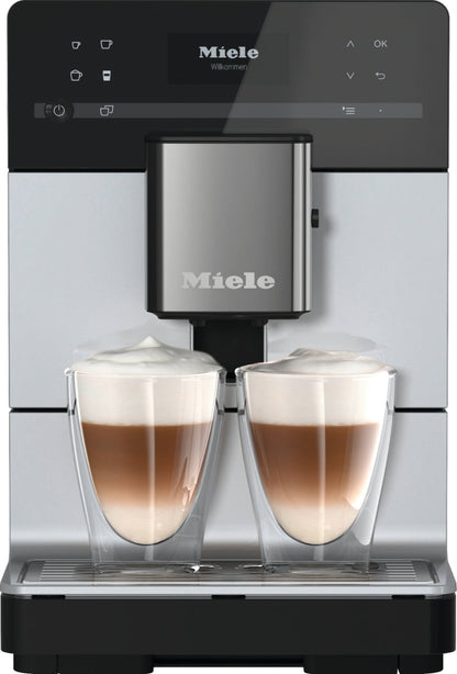 Miel CM 5510 silence koffiemachine AluminiumZilver Metallic