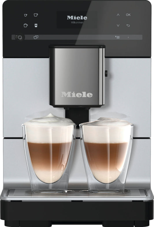 Miel CM 5510 silence koffiemachine AluminiumZilver Metallic