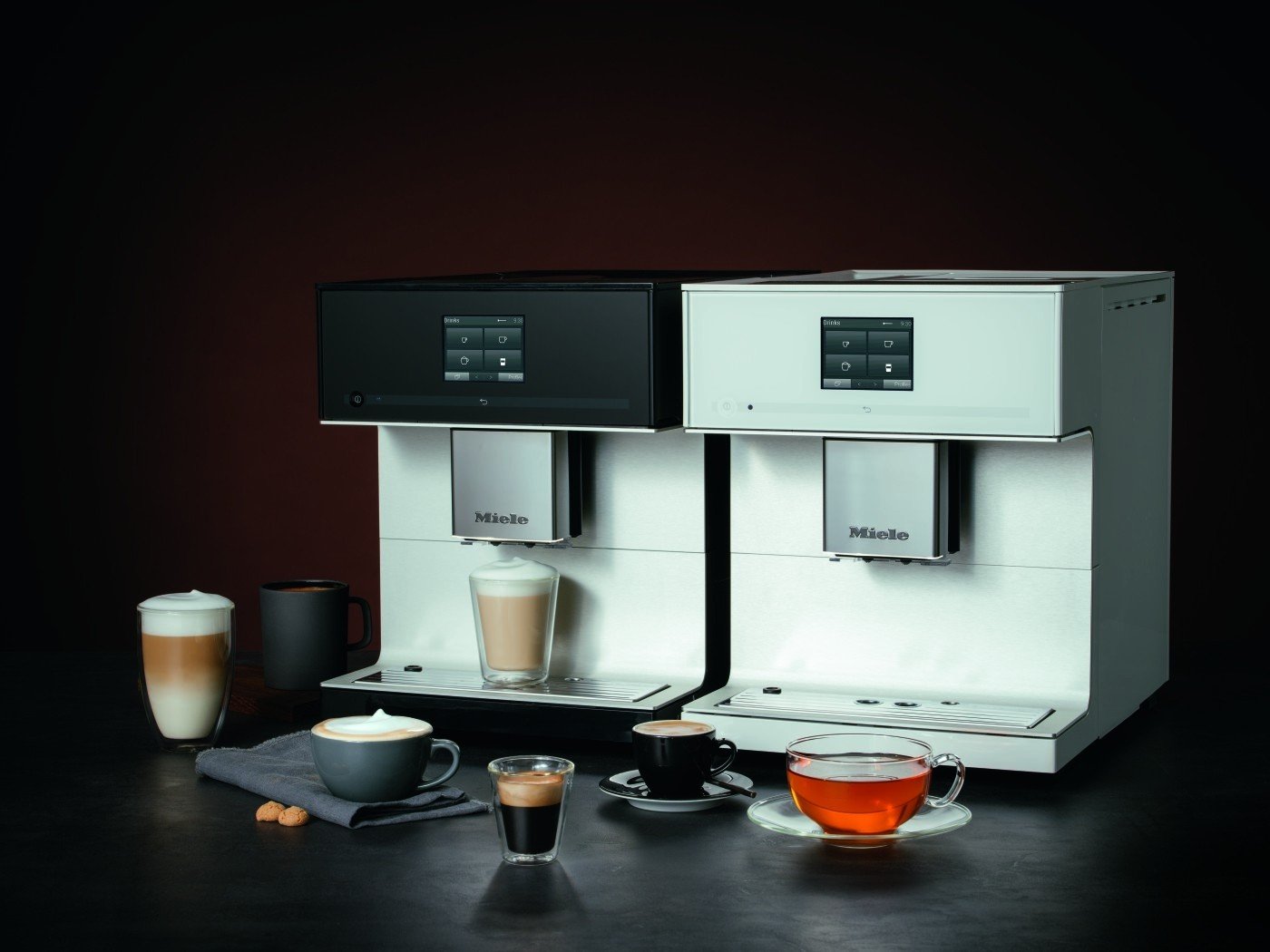 Miele CM 7350 Vollautomatischer Kaffeeautomat Acht Benutzerprofile Programmierbar