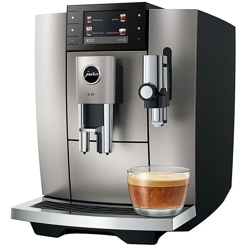 JURA E8 Midnight Silver (ED) by Jura