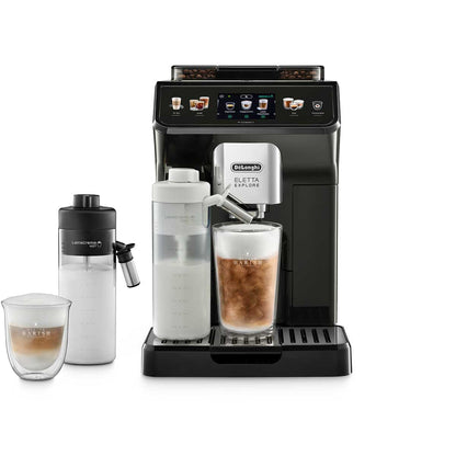 De'Longhi Eletta Explore ECAM450.65.G Schwarz Mit Cold Brew Funktion Vollautomatische Espressomaschine