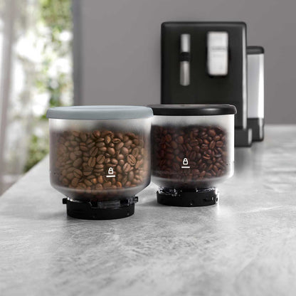 De'Longhi Rivelia Onyx Black Vollautomatische Espressomaschine Mit Bean-Wechselsystem Und Mahlwerk